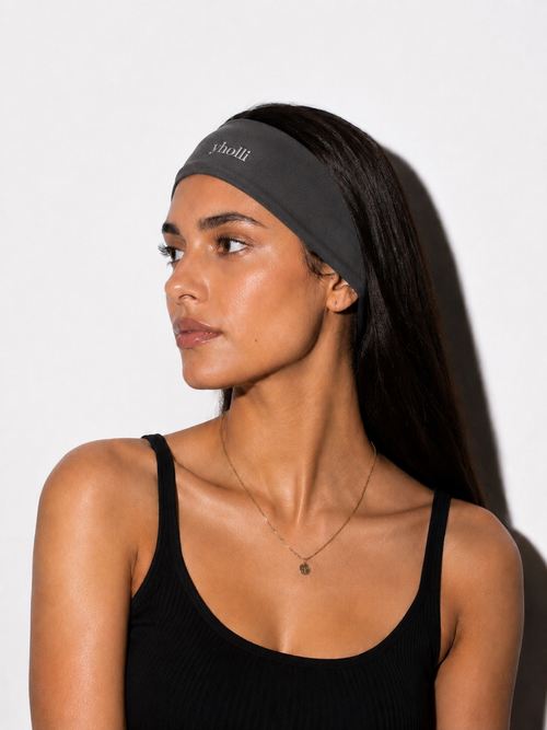 AirLuxe Headband Melange Grey